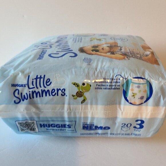 HUGGIES LITTLE SWIMMERS FINDING NEMO DESIGN SIZE 3 (WT. 16-26LBS) 20 COUNT - Picture 5 of 6